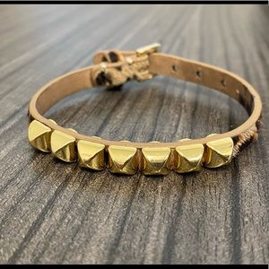 Gold studded Cheetah Bracelet